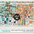 Take It Easy & Live The Life Mega Bundle by Digital Scrapbook Ingredients