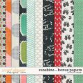 Sunshine - Bonus Papers by Red Ivy Design