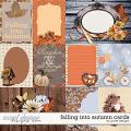 Falling into Autumn Cards by JoCee Designs