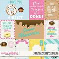 Donut worry - cards by Meagan's Creations & WendyP Designs