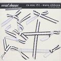CU Mix 151 - wave ribbons by WendyP Designs