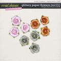 Glittery Paper Flowers {Vol 01} by Christine Mortimer