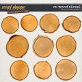 CU Wood Slices 1 by Clever Monkey Graphics