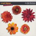CU Fall Flowers by Clever Monkey Graphics 