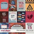This Teenage Life {cards} by Blagovesta Gosheva This Teenage Life {cards} by Blagovesta Gosheva