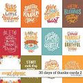 30 Days of Thanks Cards 2 by LJS Designs 