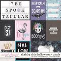 Shabby Chic Halloween Cards by Clever Monkey Graphics & WendyP Designs  