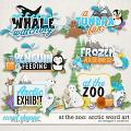 At the Zoo: Arctic Word Art by Meagan's Creations