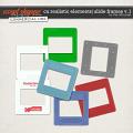 CU REALISTIC ELEMENTS | SLIDE FRAMES V.1 by The Nifty Pixel