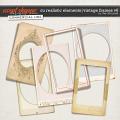 CU REALISTIC ELEMENTS | VINTAGE FRAMES Vol.6 by The Nifty Pixel