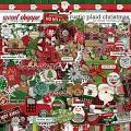 Rustic Plaid Christmas By Clever Monkey Graphics 