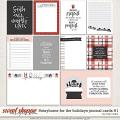 #StayHome for the Holidays: Journal Cards #1 by Traci Reed