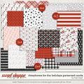 #StayHome for the Holidays: Patterned Cards by Traci Reed