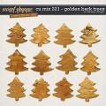 CU mix 221 - Golden bark trees by WendyP Designs
