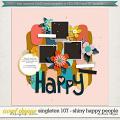 Brook's Templates - Singleton 107 - Shiny Happy People