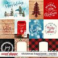 Christmas Happiness | Cards1 by Digital Scrapbook Ingredients