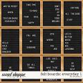 Felt Boards: Everyday 1 by Amanda Yi