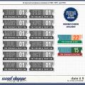 Cindy's Layered Templates - Date It 9 by Cindy Schneider