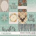 Winter Woods: CARDS by Studio Flergs