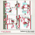 Believe in the Magic Layered Templates by Southern Serenity Designs