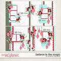 Believe in the Magic Layered Templates by Amber  