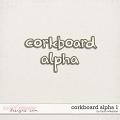 Corkboard Alpha 1 by Laura Wilkerson