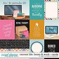 Current Life: Home & Work | Cards by Digital Scrapbook Ingredients