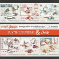 SCRAPPABLE STACKABLES No.7-12 | BUNDLE by The Nifty Pixel & Lynn Grieveson Designs