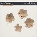 CU Kraft Flowers by Red Ivy Design