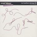 CU Leather String #2 by Red Ivy Design