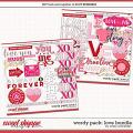 Cindy's Wordy Pack: Love Bundle by Cindy Schneider