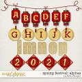 Spring Festival Alphas by lliella designs