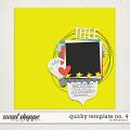 Quirky template no. 4 by Amanda Yi