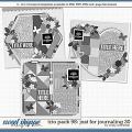 Cindy's Layered Templates - Trio Pack 98: Just for Journaling 30 by Cindy Schneider