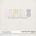 A Spring Day Alphas by LJS Designs 