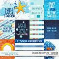 Learn to swim - Cards by WendyP Designs