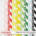 Happy As Can Bee: Papers by River Rose Designs