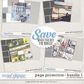 Page Protectors Bundle 1 by WendyP Designs Page Protectors Bundle 1 by WendyP Designs