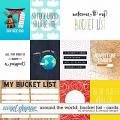 Around the world: Bucket list - Cards by Amanda Yi & WendyP Designs