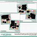 Cindy's Layered Templates - Bundled Half Packs 317 & 318 by Cindy Schneider