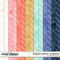 Happy Place: Papers by River Rose Designs