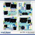 Cindy's Layered Templates - Set 264: At the Beach by Cindy Schneider