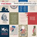Family Hero: Genealogy Cards by LJS Designs 
