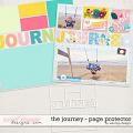 The Journey: Page protector by WendyP Designs