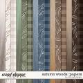 Autumn Woods: Papers by River Rose Designs