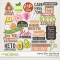 Keto Life Stickers by lliella designs