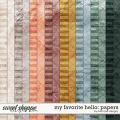 My Favorite Hello: Papers by River Rose Designs My Favorite Hello: Papers by River Rose Designs