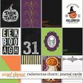 CADAVEROUS CHARM | JOURNAL CARDS by The Nifty Pixel