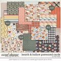 Hearth & Hollow Patterned Cards by Traci Reed
