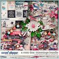  a cozy day trimmings bundle: simple pleasure designs by jennifer fehr